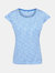 Womens/Ladies Hyperdimension II T-Shirt - Sonic blue