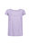 Womens/Ladies Jaelynn Dobby Cotton T-Shirt - Pastel Lilac