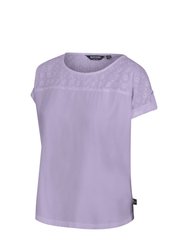 Womens/Ladies Jaida T-Shirt - Pastel Lilac