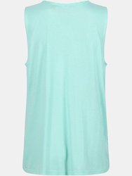 Womens/Ladies Janessa Top - Ocean Wave