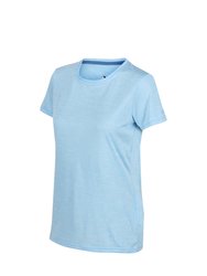 Womens/Ladies Josie Gibson Fingal Edition T-Shirt - Ethereal Blue