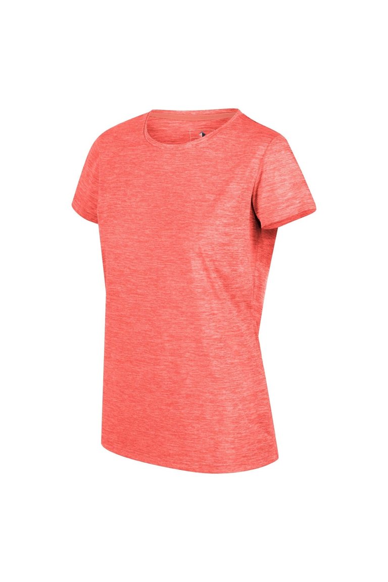 Womens/Ladies Josie Gibson Fingal Edition T-Shirt - Neon Peach - Neon Peach