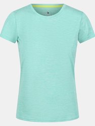 Womens/Ladies Josie Gibson Fingal Edition T-Shirt - Ocean Blue