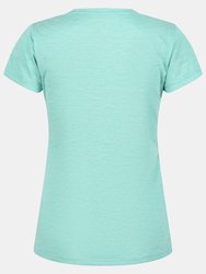 Womens/Ladies Josie Gibson Fingal Edition T-Shirt - Ocean Blue