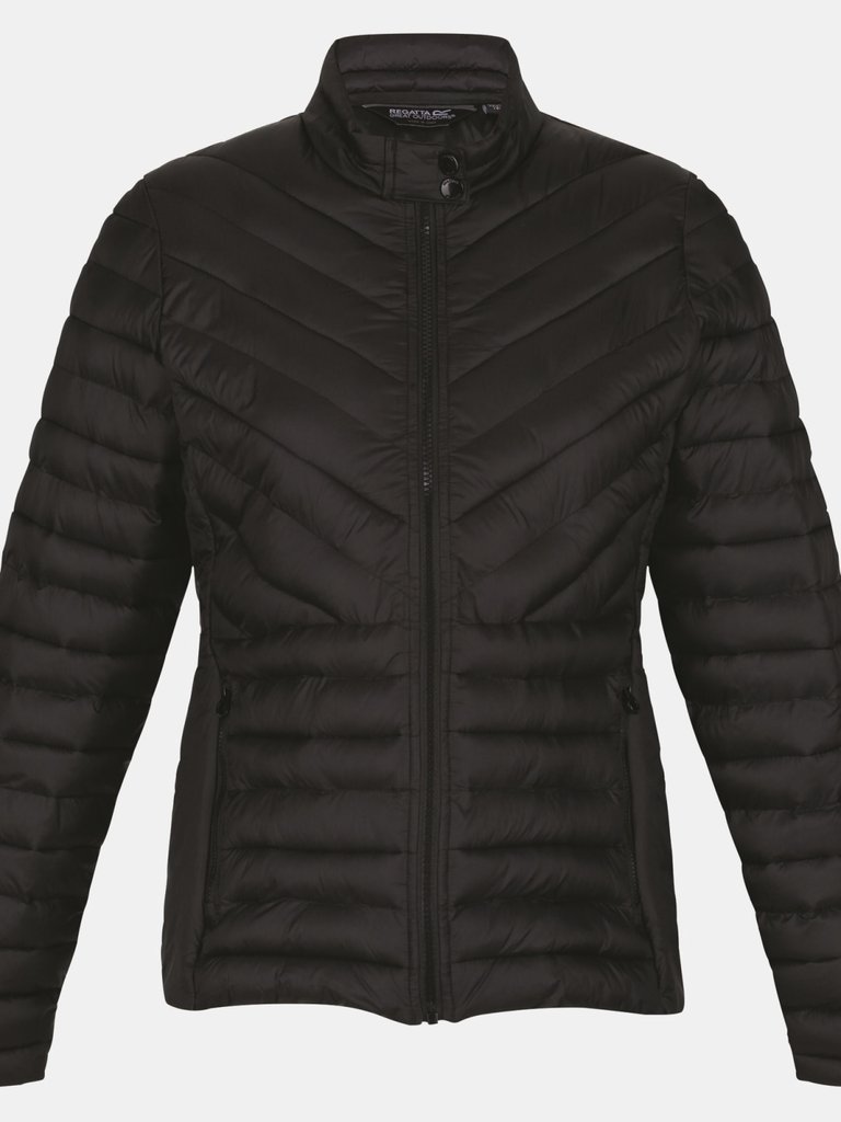 Womens/ladies Kamilla Insulated Jacket - Black