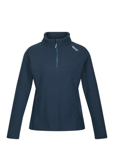 Regatta Womens/Ladies Kenger II Quarter Zip Fleece Top - Reflecting Lake product