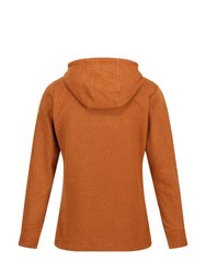 Womens/Ladies Kizmit II Marl Hoodie - Copper Almond