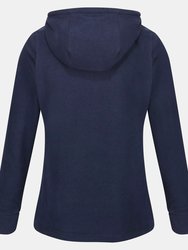 Womens/Ladies Kizmit II Marl Hoodie - Navy Fine