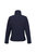 Womens/Ladies Kizmitt Fluffy Full Zip Fleece Jacket - Navy