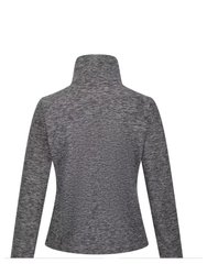 Womens/Ladies Kizmitt Marl Full Zip Fleece Jacket - Storm Grey