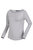 Womens/Ladies Lakeisha Long-Sleeved T-Shirt - Mineral Grey
