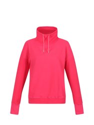 Womens/Ladies Laurden Soft Fleece Jumper - Rethink Pink