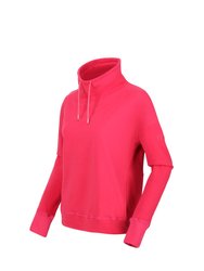 Womens/Ladies Laurden Soft Fleece Jumper - Rethink Pink
