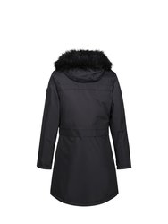 Womens/Ladies Lexis Parka - Black