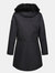 Womens/Ladies Lexis Parka - Black