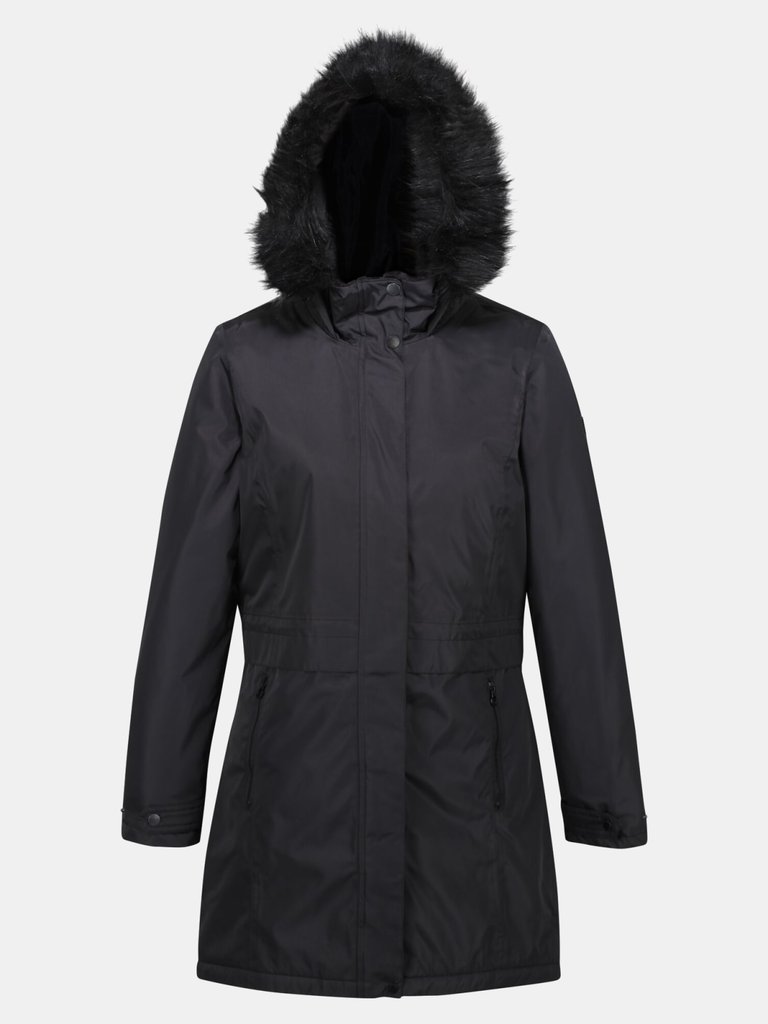 Womens/Ladies Lexis Parka - Black - Black