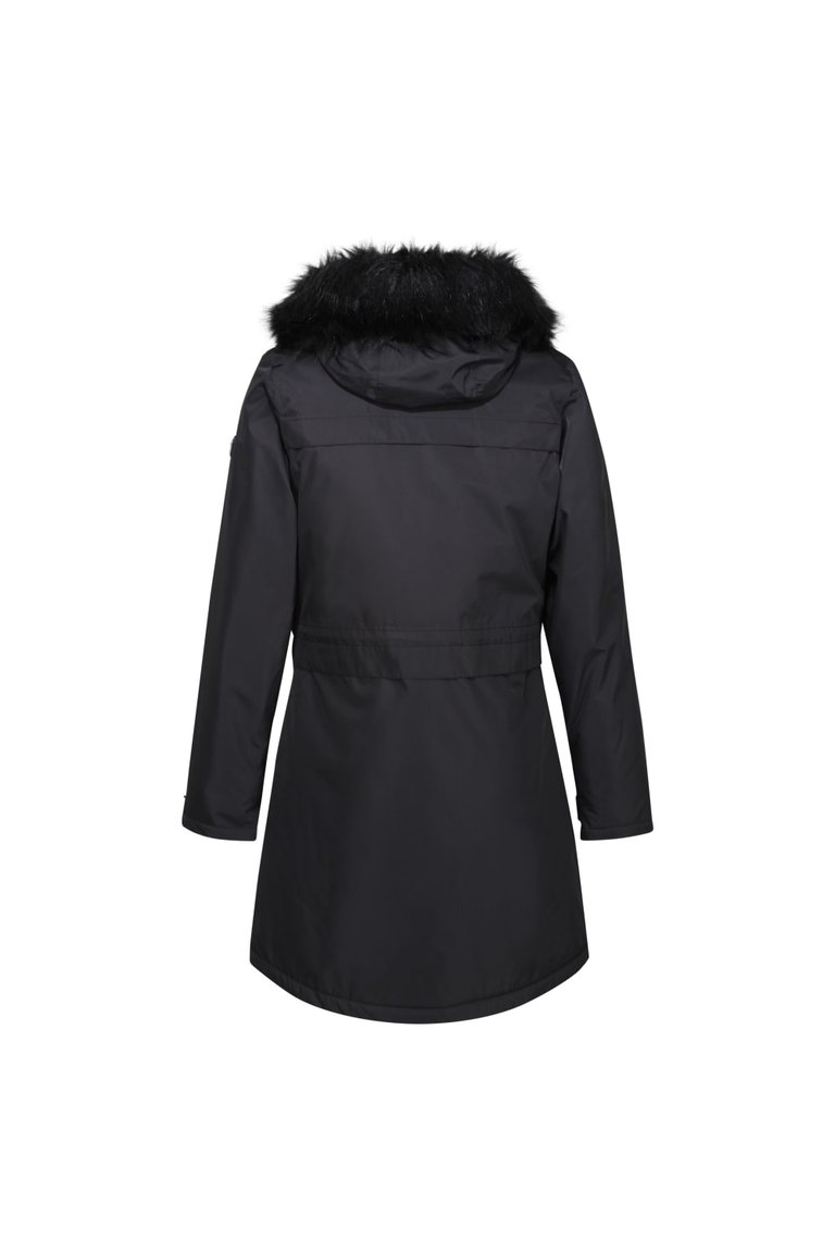 Womens/Ladies Lexis Parka - Black