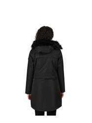 Womens/Ladies Lexis Parka - Black