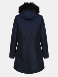 Womens/Ladies Lexis Parka - Navy