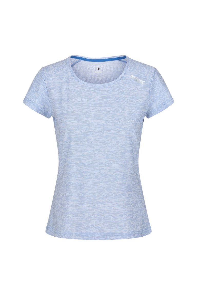 Womens/Ladies Limonite V T-Shirt - Sonic Blue - Sonic Blue