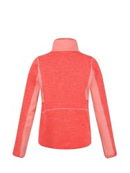 Womens/Ladies Lindalla III Fleece Jackets - Neon Peach/Fusion Coral