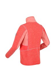 Womens/Ladies Lindalla III Fleece Jackets - Neon Peach/Fusion Coral