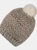 Womens/Ladies Lorelai IV Bobble Winter Hat - Light Vanilla