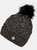 Womens/Ladies Lovella III Bobble Beanie - Black - Black