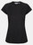 Womens/Ladies Luaza T-Shirt - Black