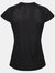 Womens/Ladies Luaza T-Shirt - Black