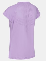 Womens/Ladies Luaza T-Shirt - Pastel Lilac
