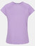 Womens/Ladies Luaza T-Shirt - Pastel Lilac - Pastel Lilac