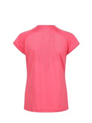 Womens/Ladies Luaza T-Shirt - Tropical Pink