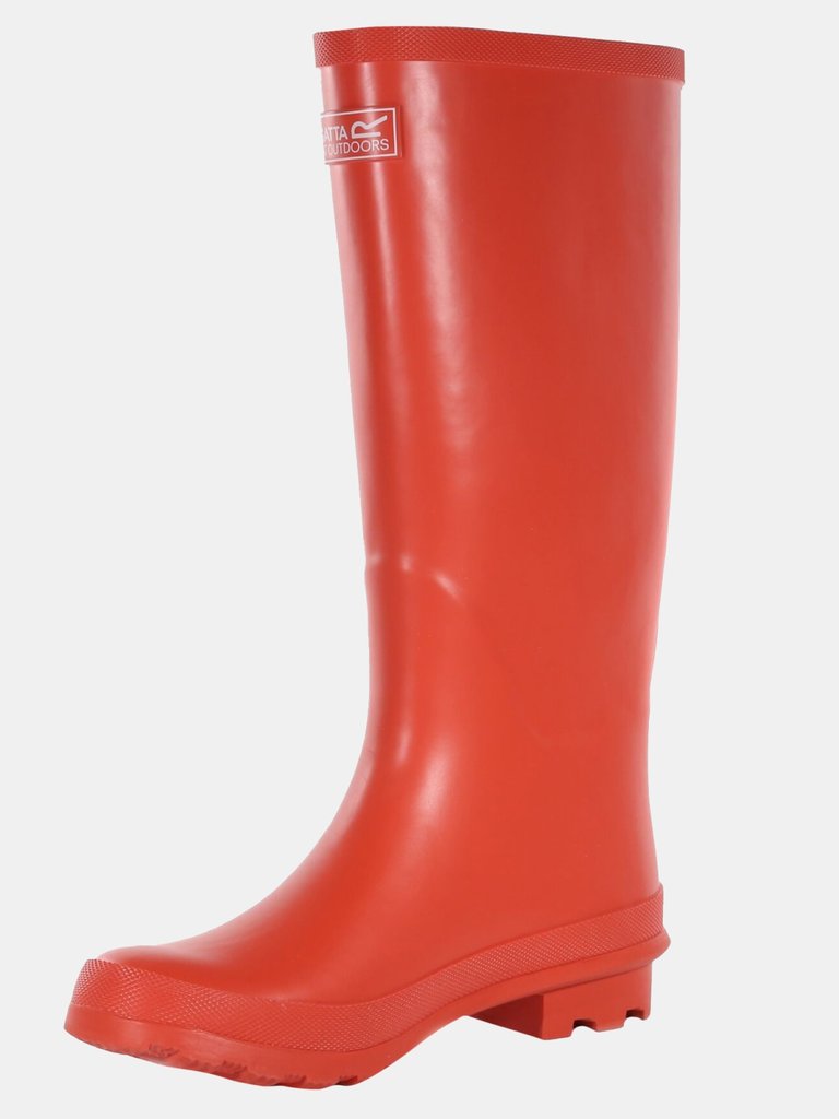 Womens/Ladies Ly Fairweather II Tall Durable Wellington Boots - Crayon