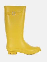 Womens/Ladies Ly Fairweather II Tall Durable Wellington Boots - Maize Yellow