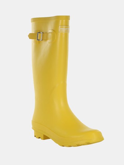 Regatta Womens/Ladies Ly Fairweather II Tall Durable Wellington Boots - Maize Yellow product