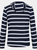 Womens/Ladies Maelys Stripe Hoodie - Navy/White