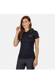 Womens/Ladies Maverick V Polo Shirt - Navy