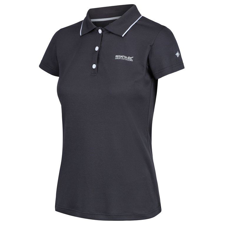 Womens/Ladies Maverick V Polo Shirt - Seal Gray - Seal Gray