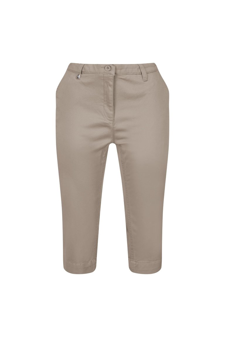 Womens/Ladies Mayaan Capri - Cobblestone