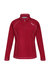 Womens/Ladies Montes Half Zip Fleece Top - Beetroot Red/Fig - Beetroot Red/Fig