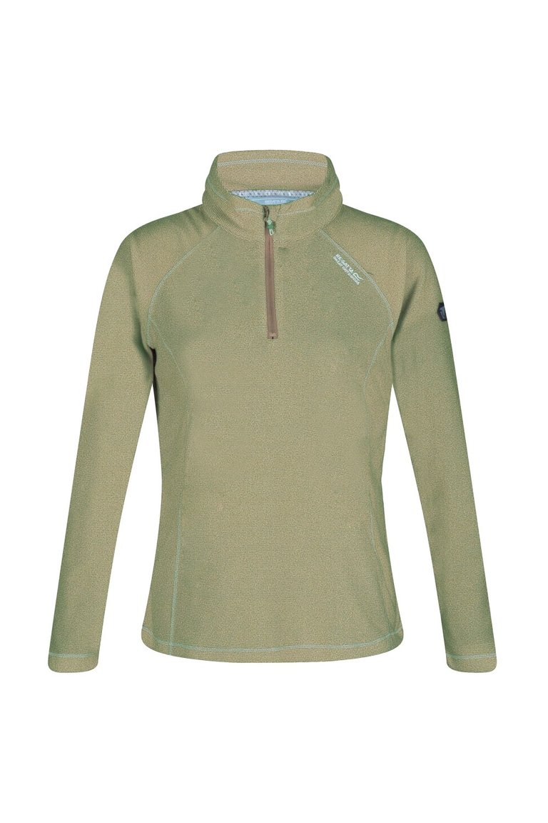 Womens/Ladies Montes Half Zip Fleece Top - Capulet - Capulet