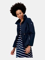 Womens/Ladies Nadira Waterproof Jacket - Navy