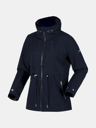 Womens/Ladies Nadira Waterproof Jacket - Navy