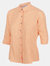 Womens/Ladies Nimis IV Floral Shirt - Papaya