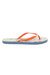 Womens/Ladies Orla Kiely Floral Flip Flops - Blue/Orange