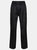 Womens/Ladies Packaway Rain Trousers - Black