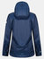 Womens/Ladies Packaway Waterproof Jacket - Navy