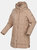 Womens/Ladies Pamelina Padded Jacket - Moccasin