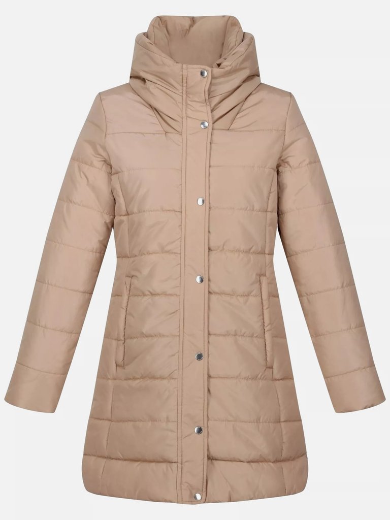 Womens/Ladies Pamelina Padded Jacket - Moccasin - Moccasin